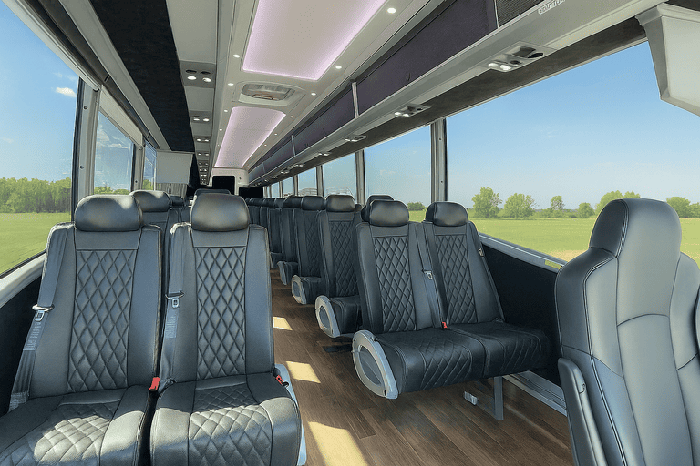 coach bus in Cambridge