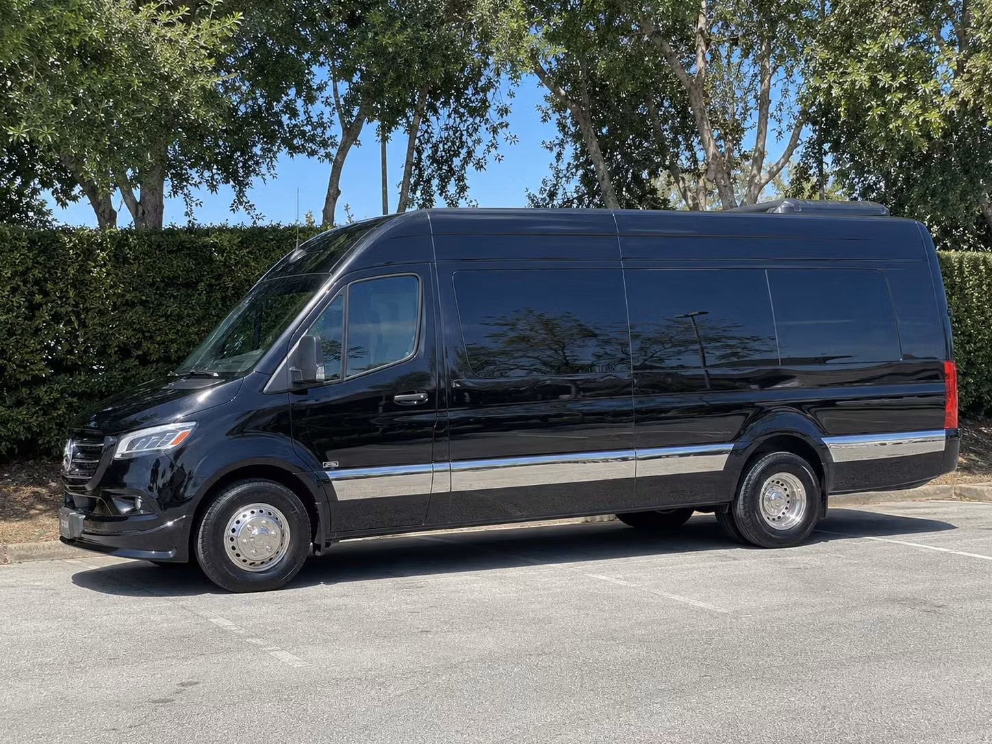 sprinter van with driver